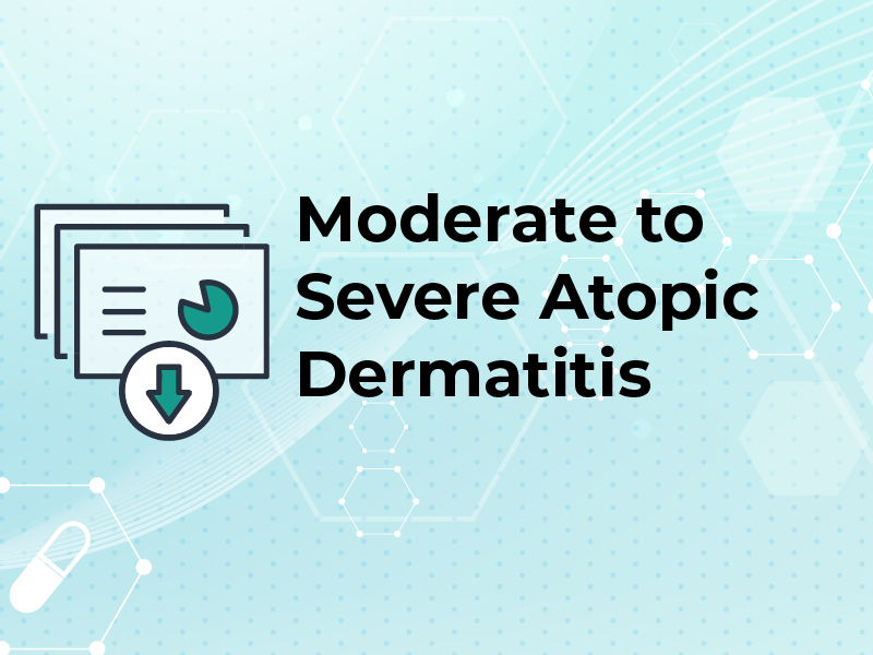 Moderate to Severe Atopic Dermatitis Lifespan Slides