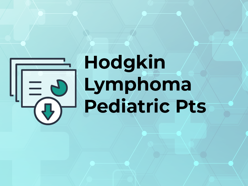 Hodgkin Lymphoma Pediatric Patients