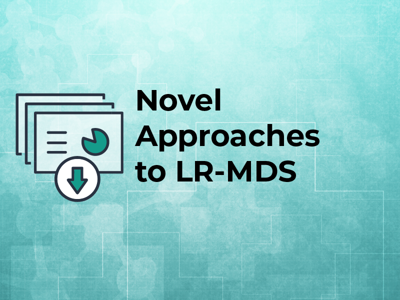 Novel Approaches to LR MDS
