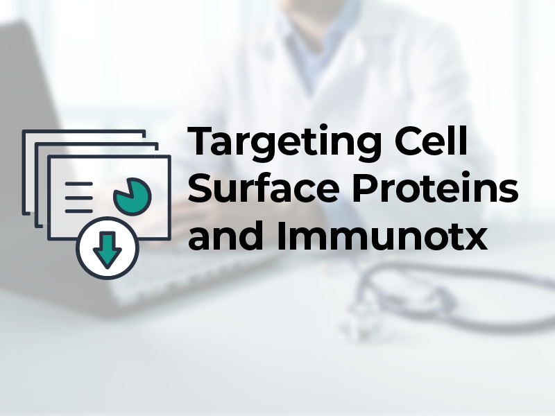 Targeting Cell Surface Proteins and Immunotx