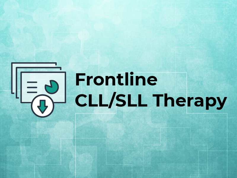 Frontline CLL SLL Therapy