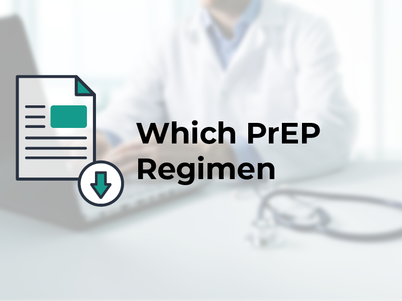 Which PrEP Regimen