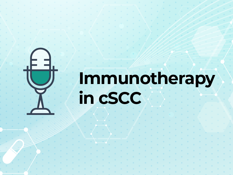 Immunotherapy in cSCC