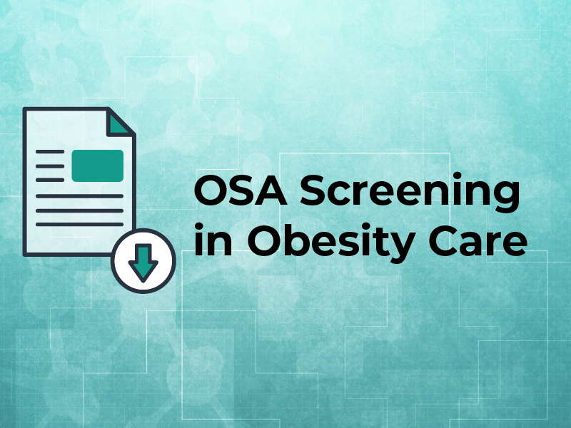 OSA Screening in Obesity Care