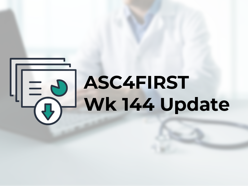 ASC4FIRST Wk 144 Update