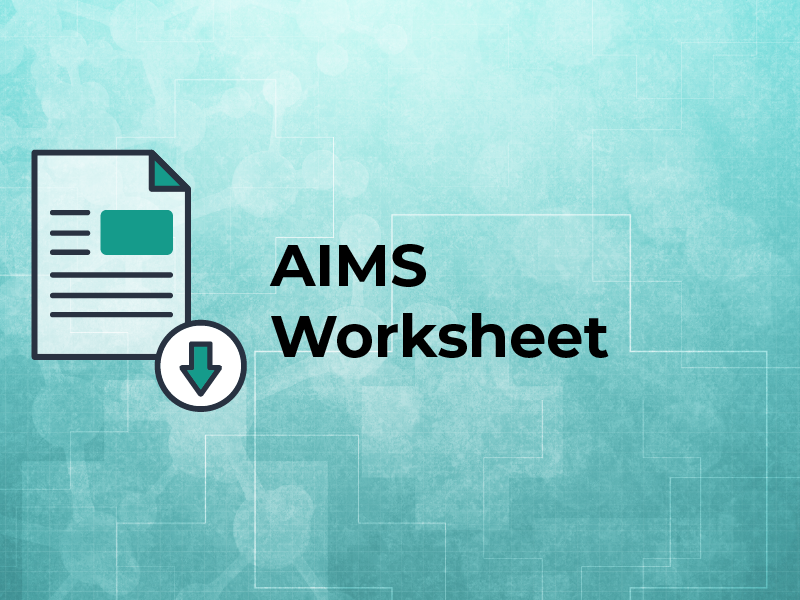 AIMS Worksheet