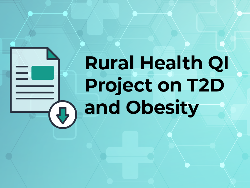 Rural Health QI Project on T2D and Obesity