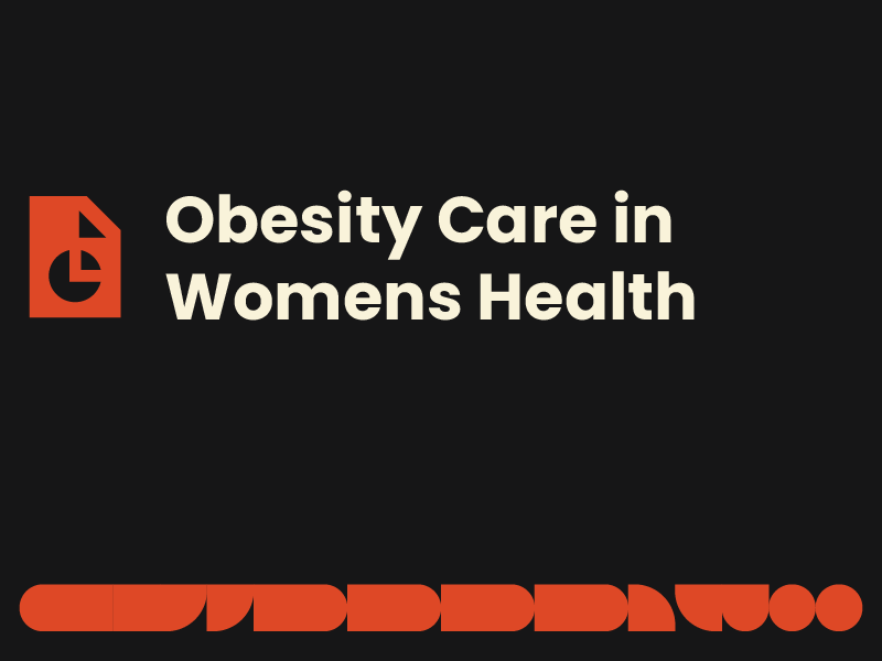 Obesity care in womens health