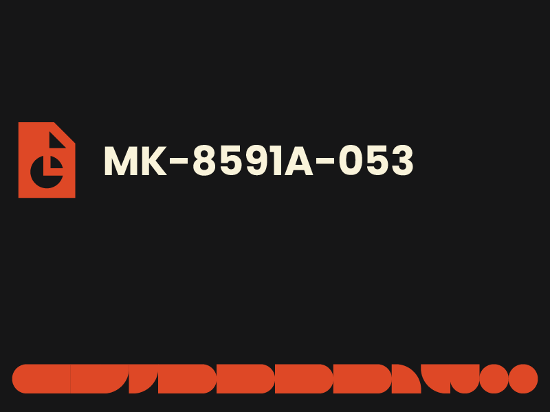 MK 8591A 053